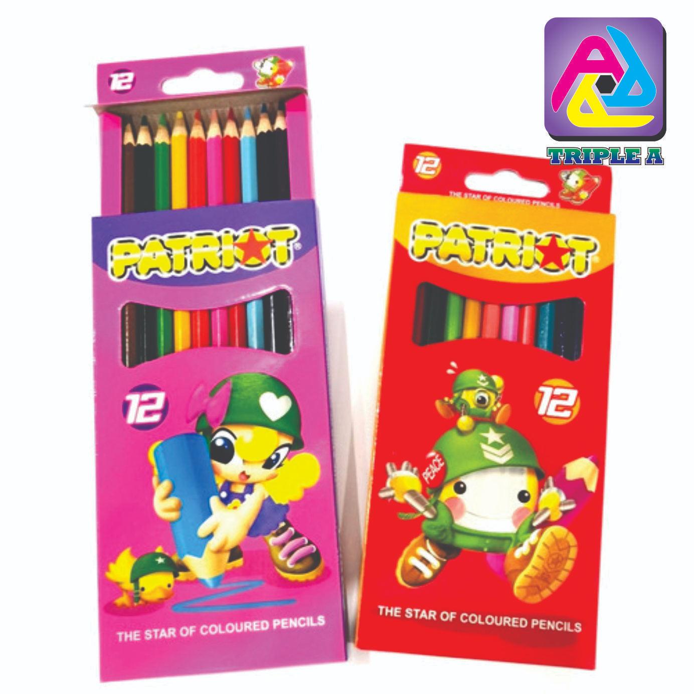 

pensil warna patriot panjang