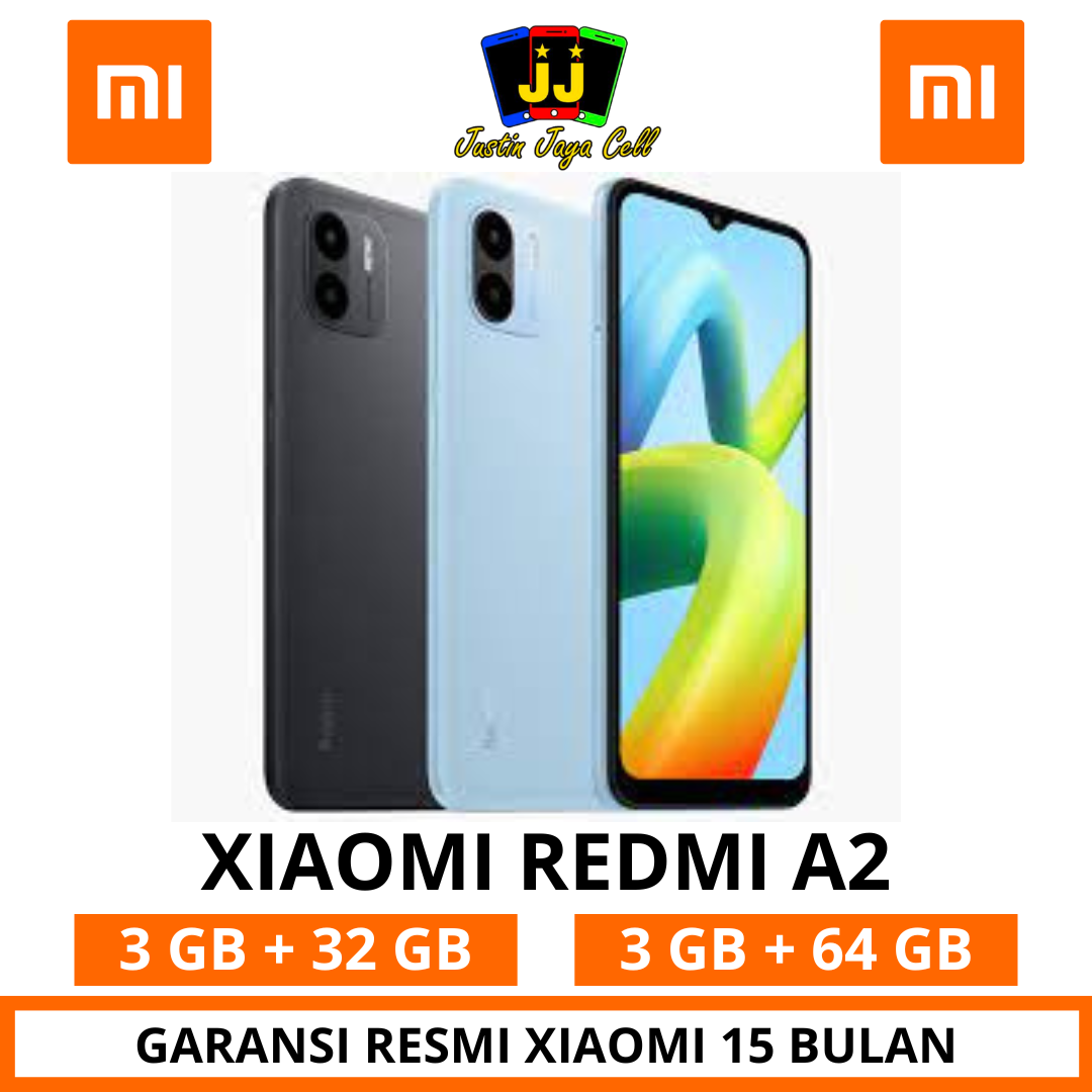 Xiaomi Redmi A2 3/32 &amp; A2 3/64 Garansi Resmi Xiaomi 15 Bulan