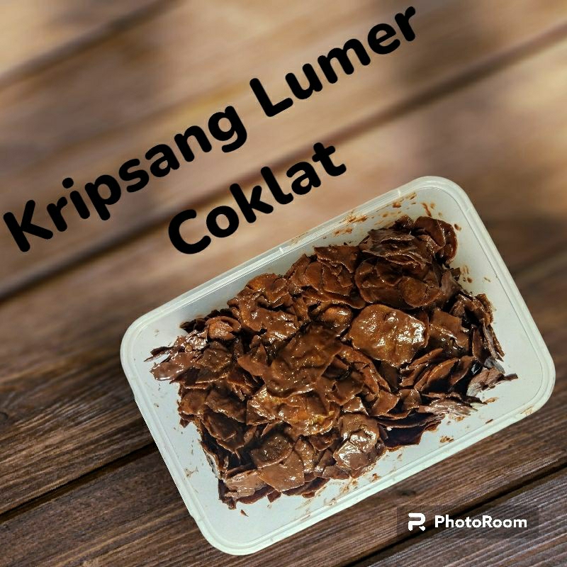 

keripik pisang coklat lumer
