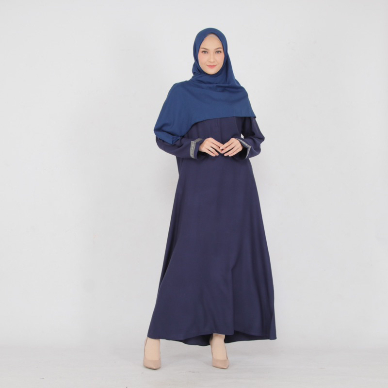 ABAYA BASIC RAYON TWILL by hawacorner Abaya polos basic rayon twill