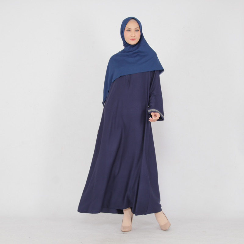 ABAYA BASIC RAYON TWILL by hawacorner Abaya polos basic rayon twill