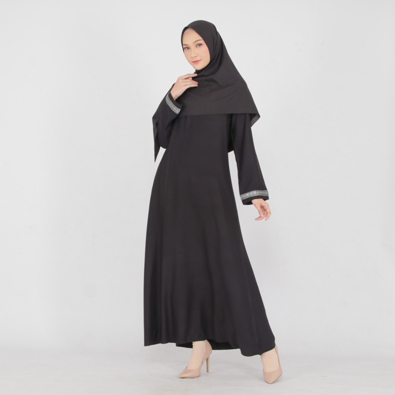 ABAYA BASIC RAYON TWILL by hawacorner Abaya polos basic rayon twill