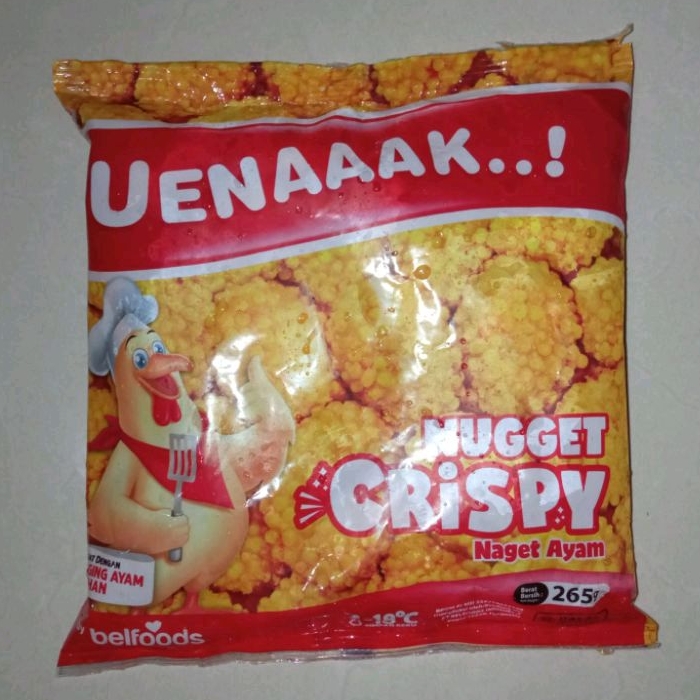 

BELFOODS Uenaaak Nugget Crispy 265 gram