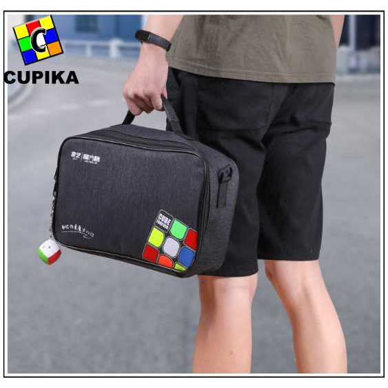 Tas Rubik QiYi Selempang M Bag V2 Versi Warna Hitam Laptop