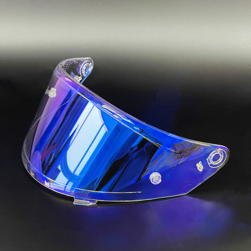 FLAT Visor KYT NFR - Revo Clear Blue(Use at night)