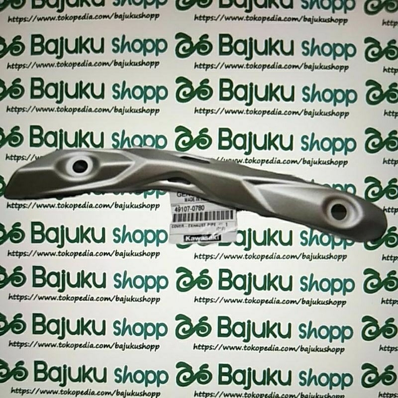 cover pelindung tameng leher knalpot kenalpot klx 150 bf ori kmi