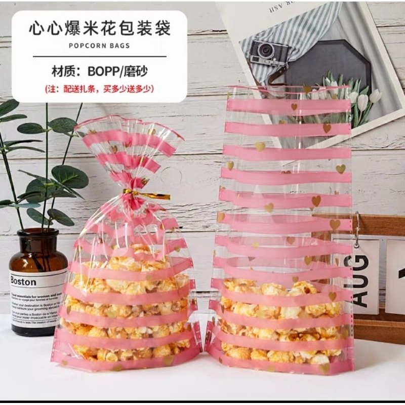 50pcs/pack PLASTIK ROTI COOKIES /GODDIE BAG HADIAH HAMPERS ULTAH PC-21