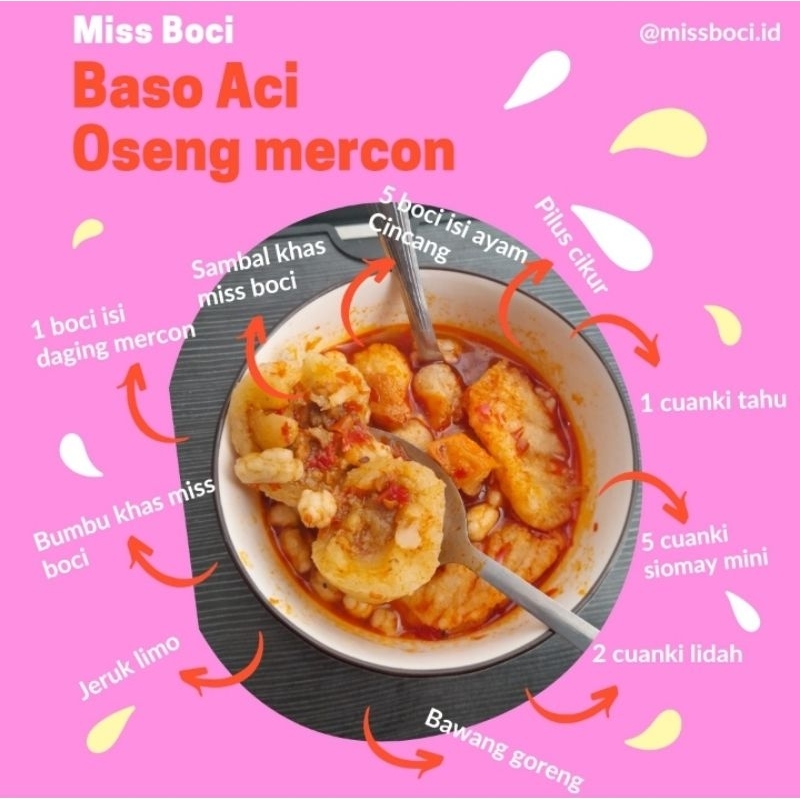 

BASO ACI OSENG MERCON BY MISS BOCI