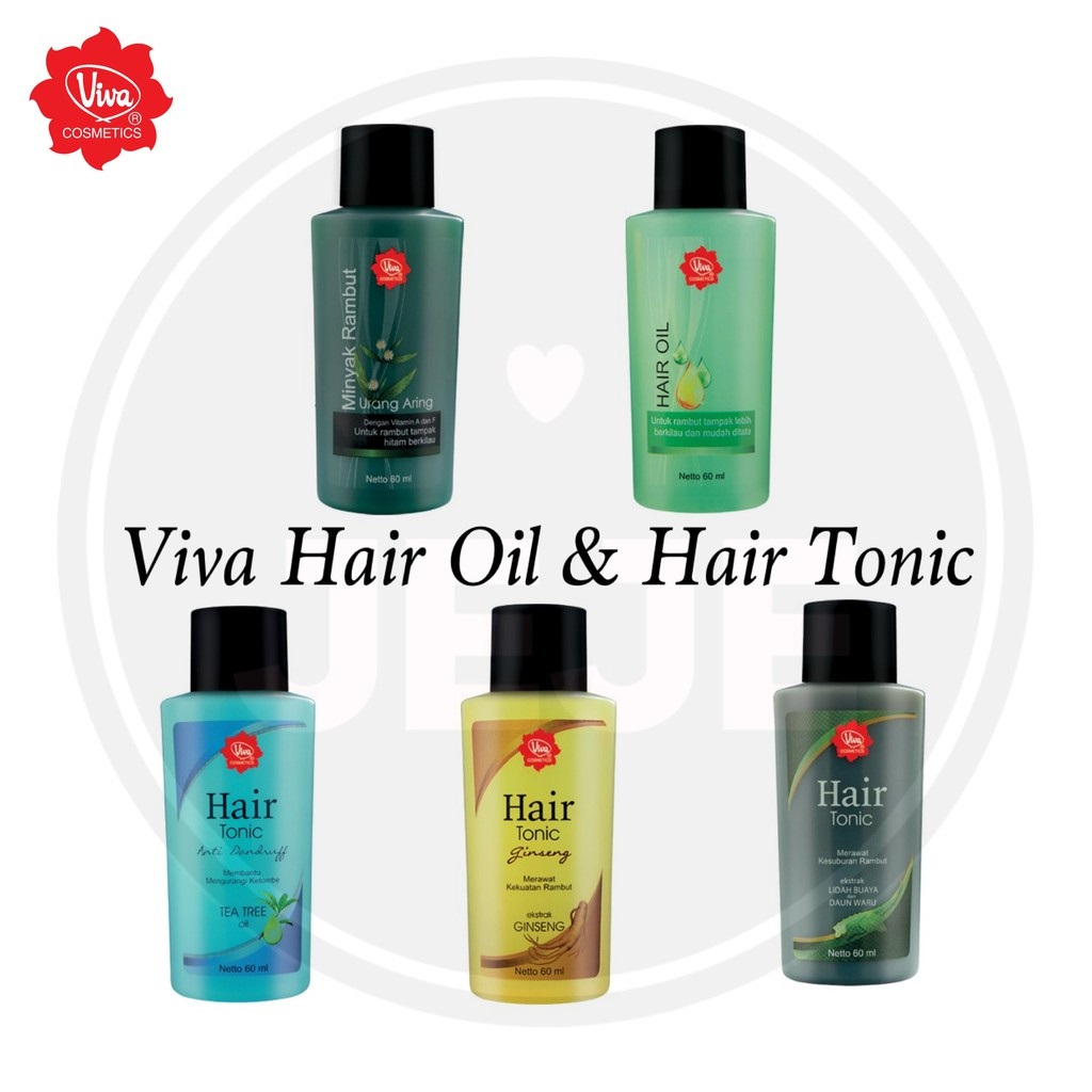 VIVA Hair Tonic Hair Oil Urang Aring - 60 ml