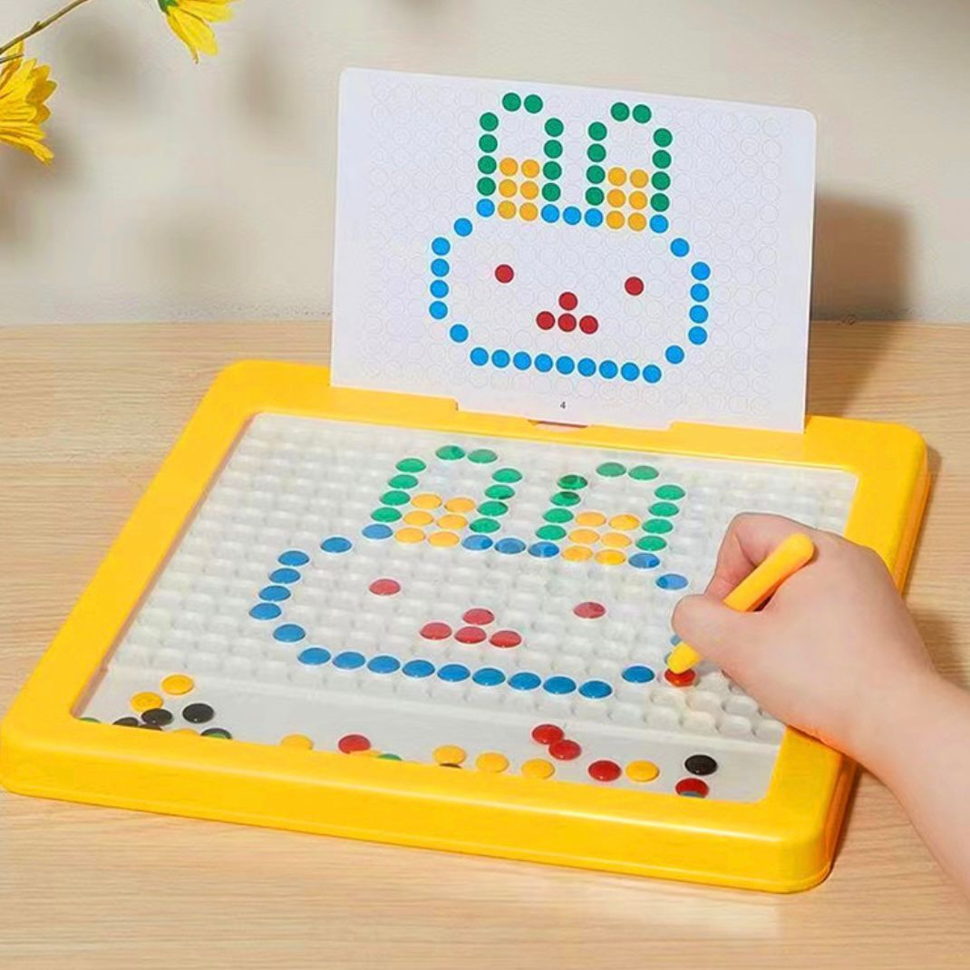 [TMA]Mainan Edukasi Gambar Magnet / Magnetic Board Drawing / Papan Manik Magnet / Papan Gambar Anak Magnet / Papan Gambar / Mainan Edukasi Kreatifitas