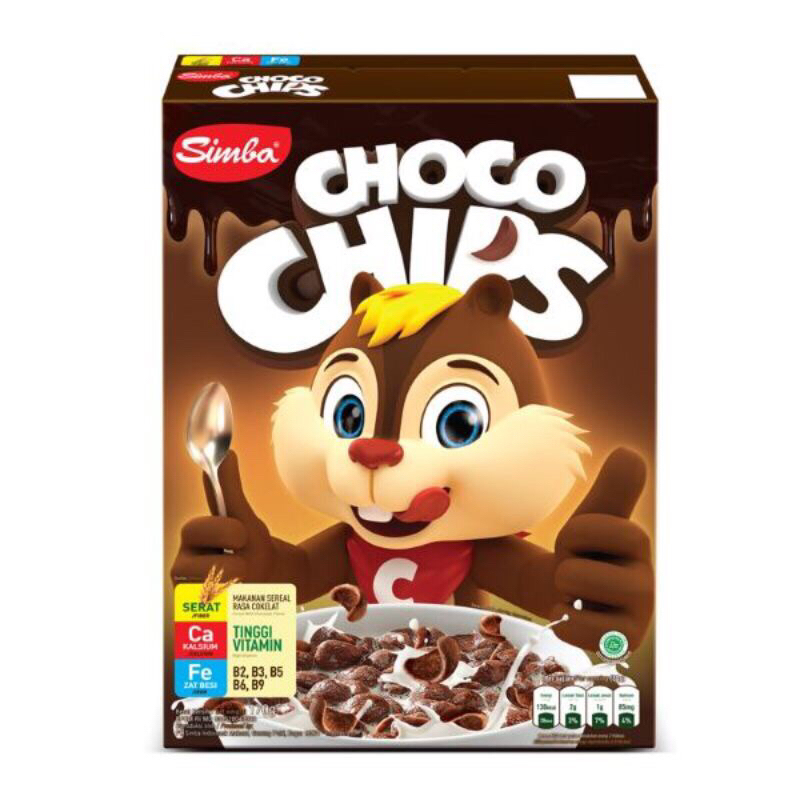 

Simba Cereal Choco Chips Box 170gr