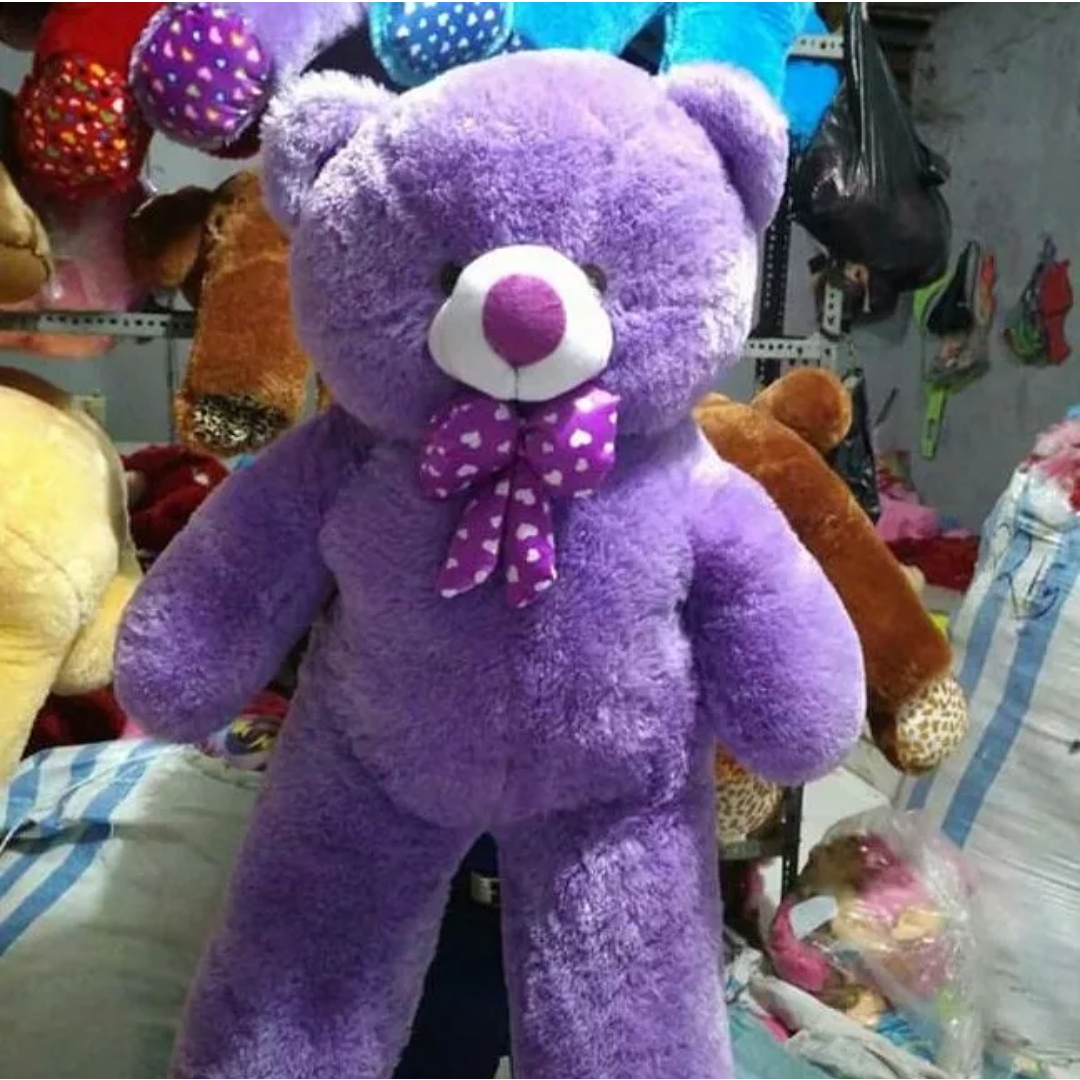 BONEKA TEDDY BEAR RAINBOW BONEKA BERUANG BAHAN HALUS KAIN RASFUR TIDAK RONTOK