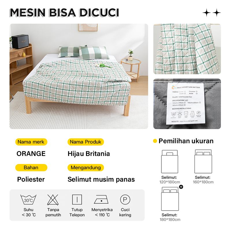 Bedcover XH Bahan Poliester