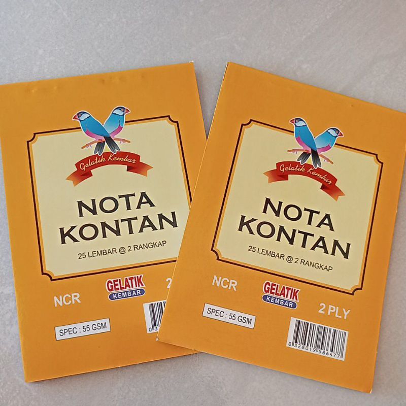 

Nota Kontan 2 Play Gelatik Kembar