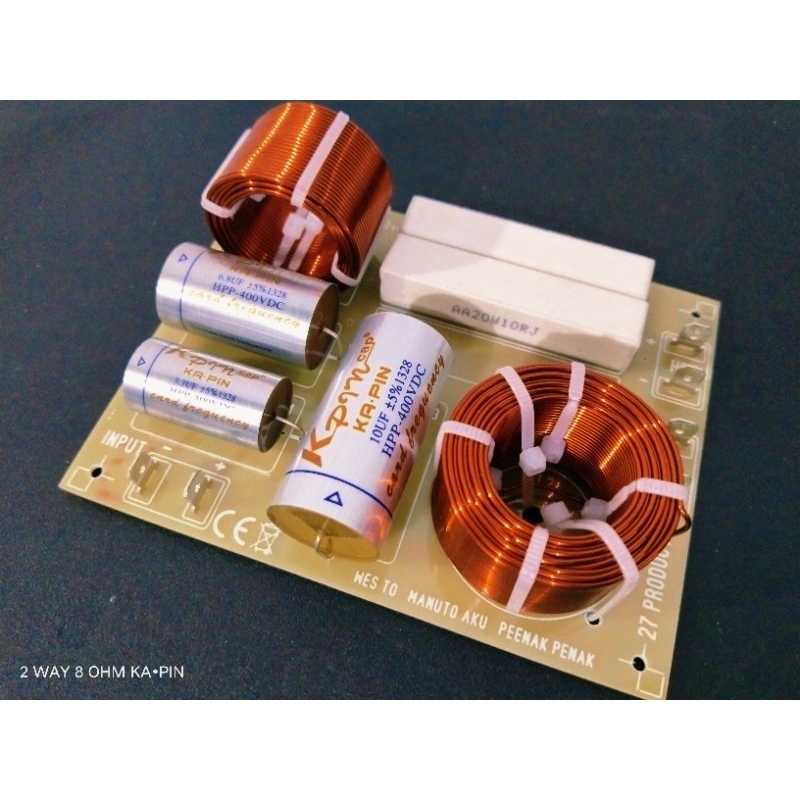 Crossover Pasif 2 Way 8 Ohm KAPIN