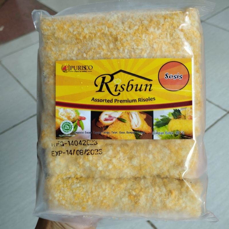 

RISOL RISBUN RISOLES SOSIS MAYO ISI 6 PCS