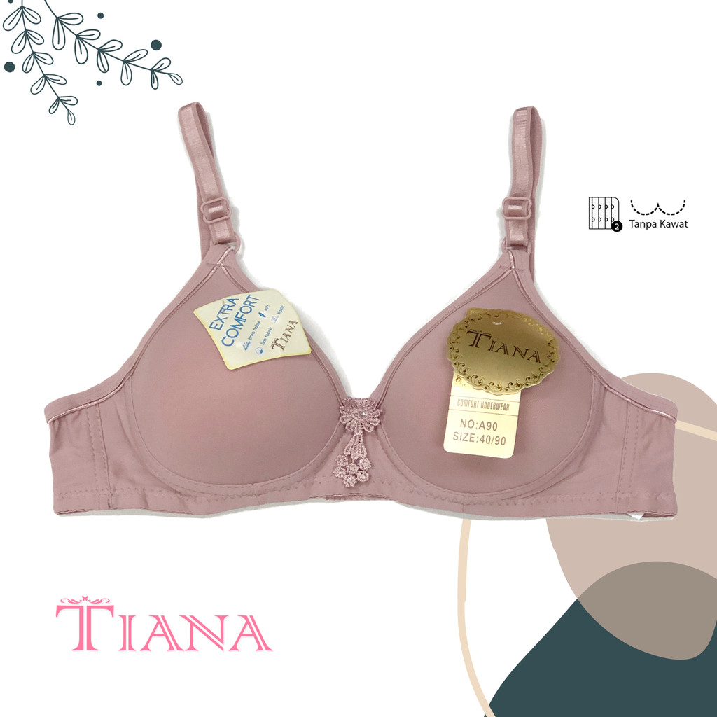 TIANA | Bra Polos NYAMAN TANPA KAWAT / art TN A90