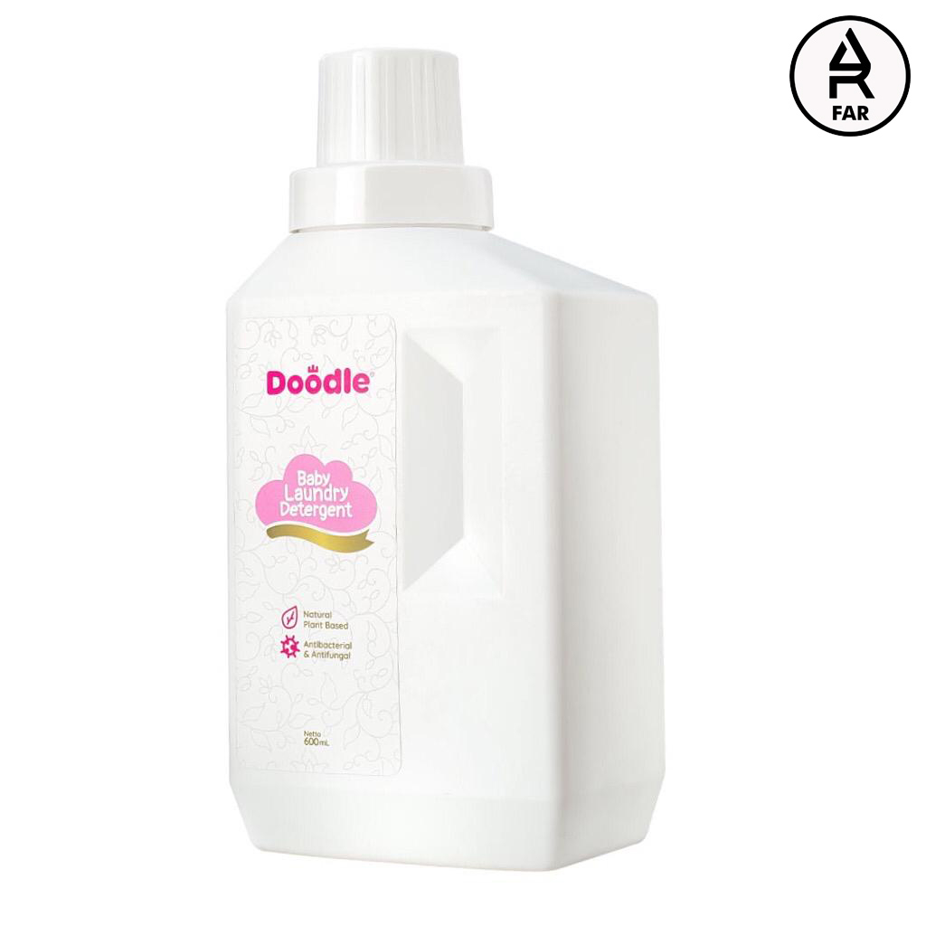 Doodle Detergen Cair Laundry Bayi 600 Ml Natural Plant Based