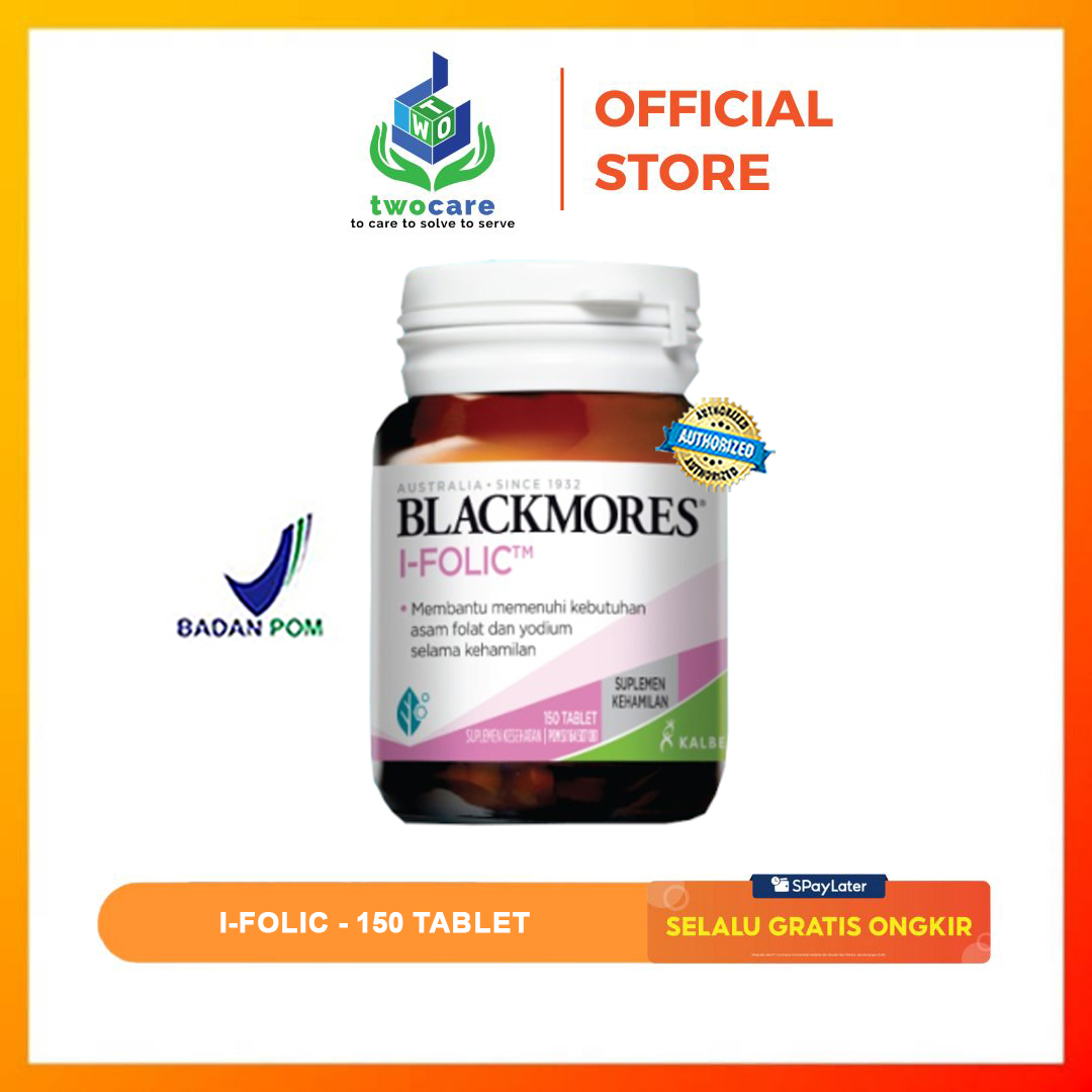 BLACKMORES I-FOLIC  BPOM KALBE  I FOLIC - 60 Tablet 60 tab