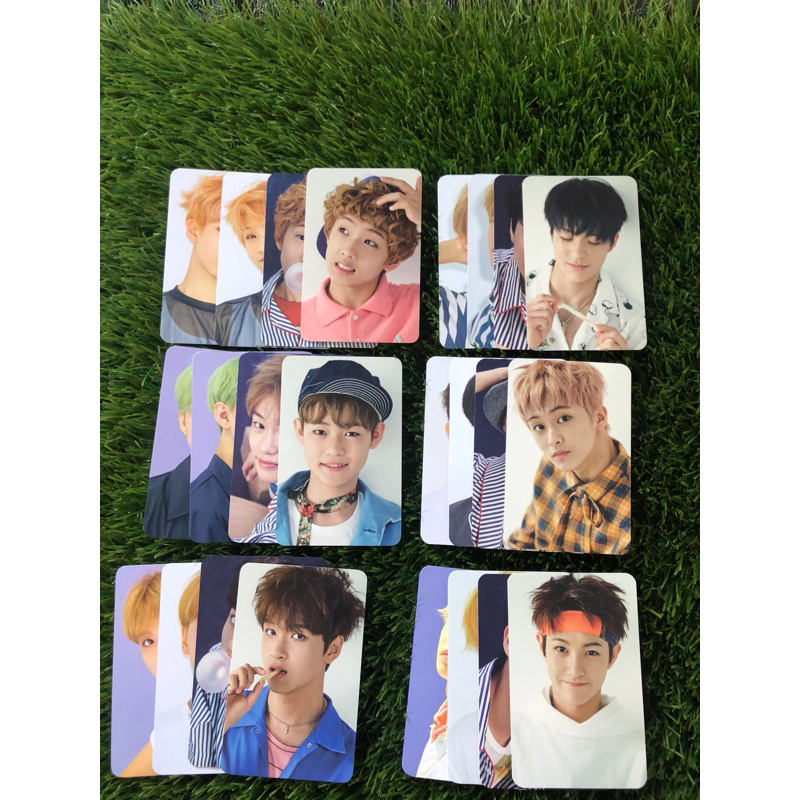 6th repackage anniversary nct dream jeno jisung chenle Mark renjun Haechan jaemin photocard chewing 