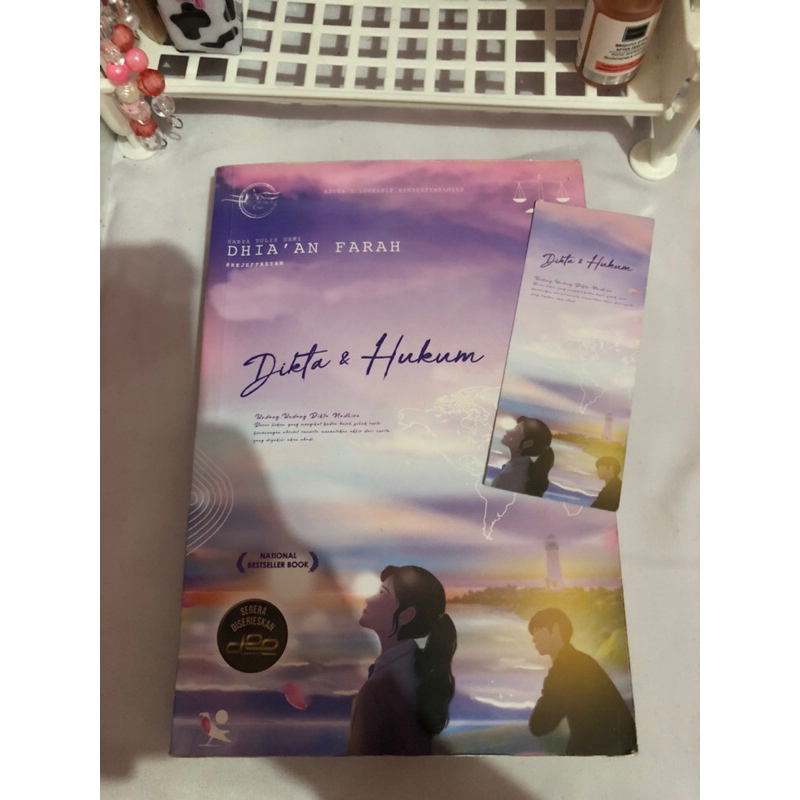 [PRELOVED] ori novel dikta dan hukum, 70mill