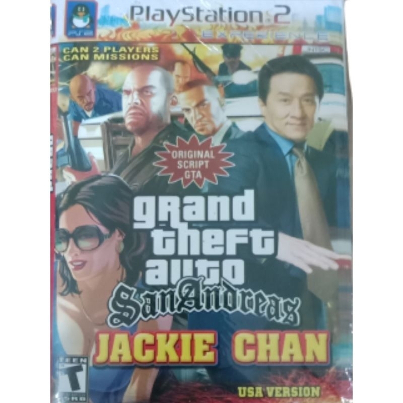 Kaset PS2 GTA Jackie Chan
