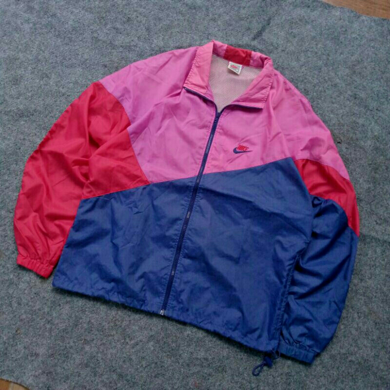 Jaket Vintage Nike Colorblock