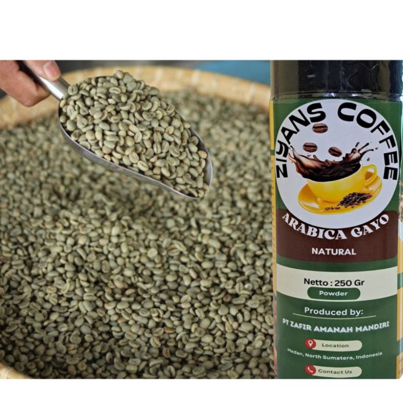 

Green Bean Arabika Gayo Natural (100% Arabika Murni tanpa campuran)