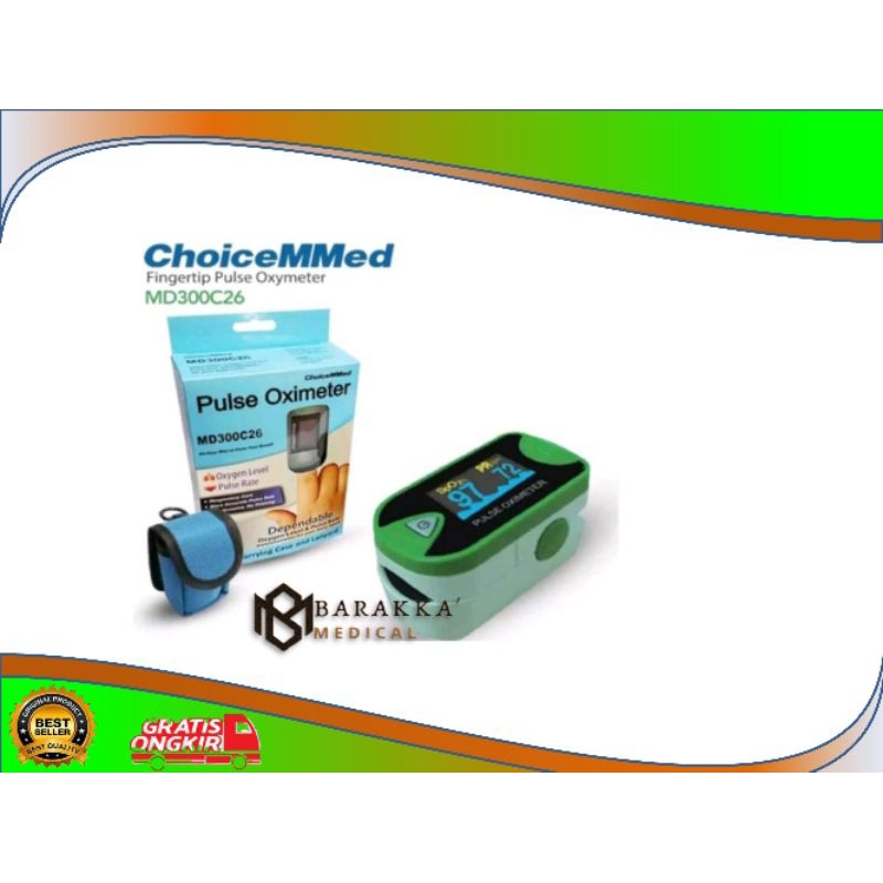 Choicemmed Fingertip Pulse Oxymeter Md300C26
