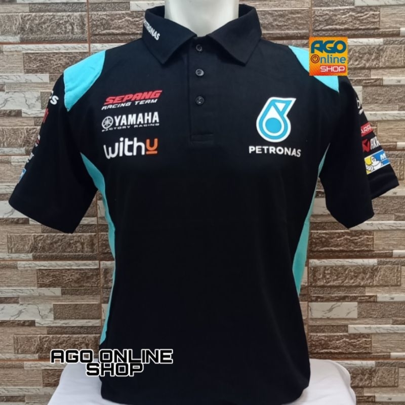 Kaos Polo Shirt Motogp Yamaha Petronas