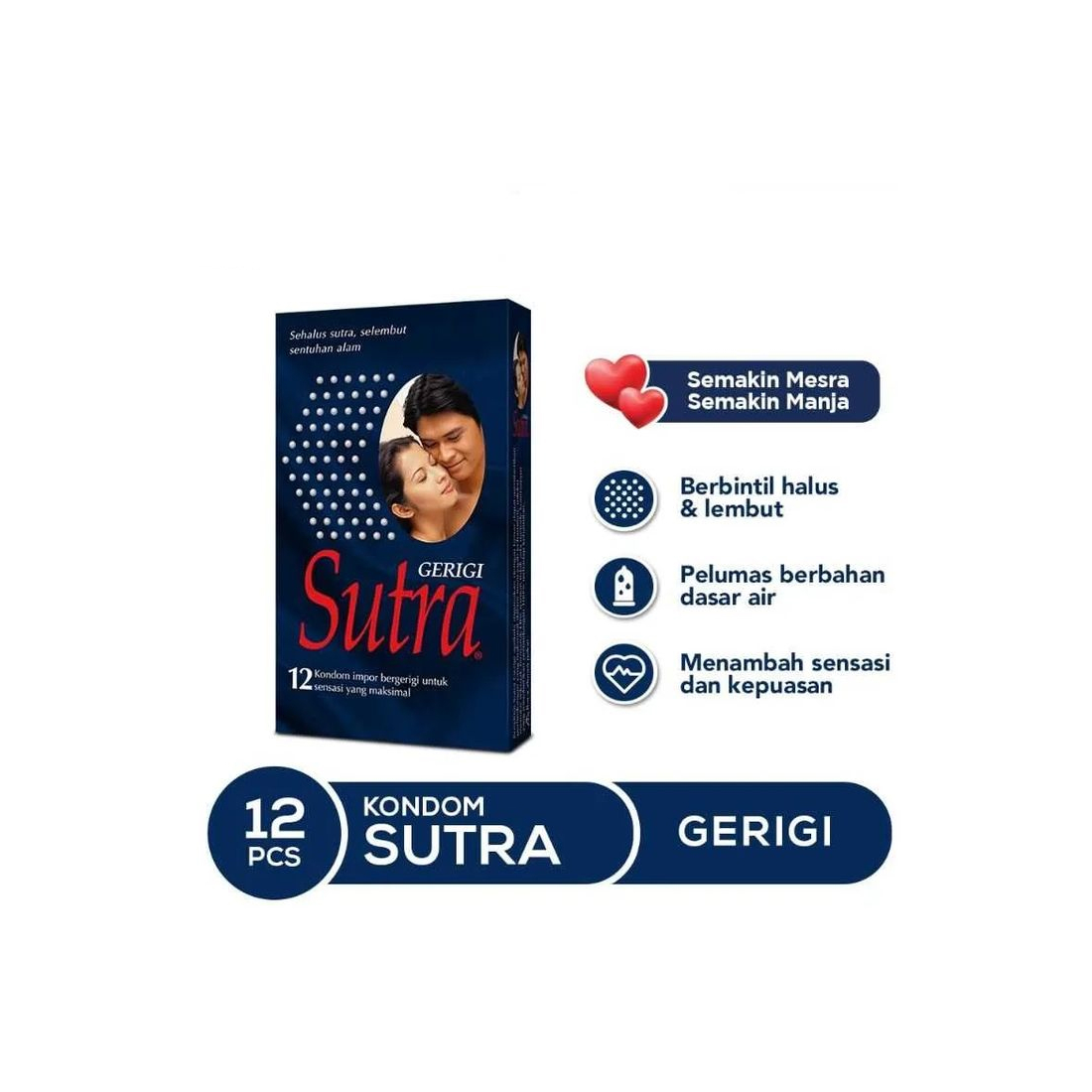 Kondom Sutra Gerigi Isi 12 Sutra