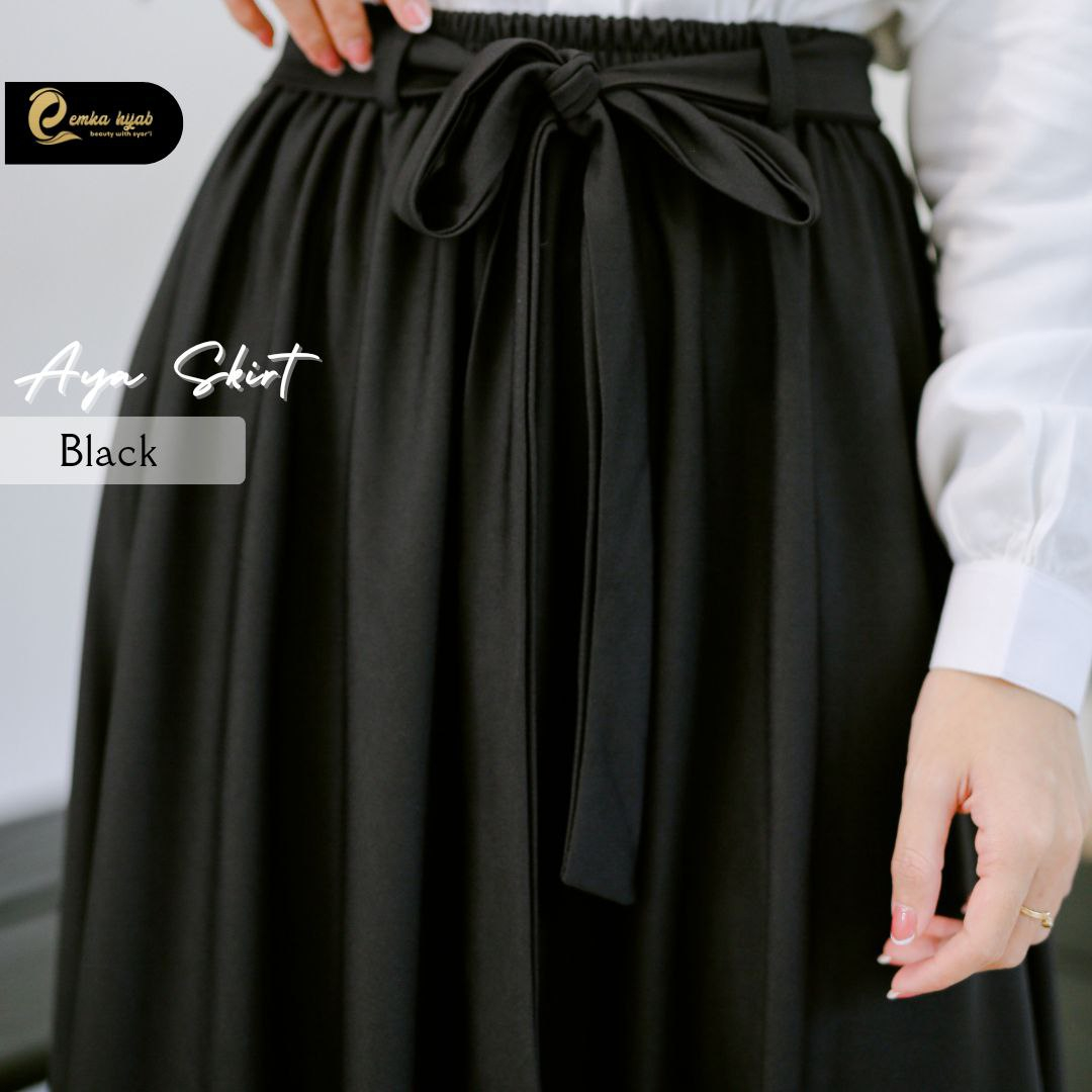 AfsheenaStore Aya Skirt by Emkahijab/Rok Wanita