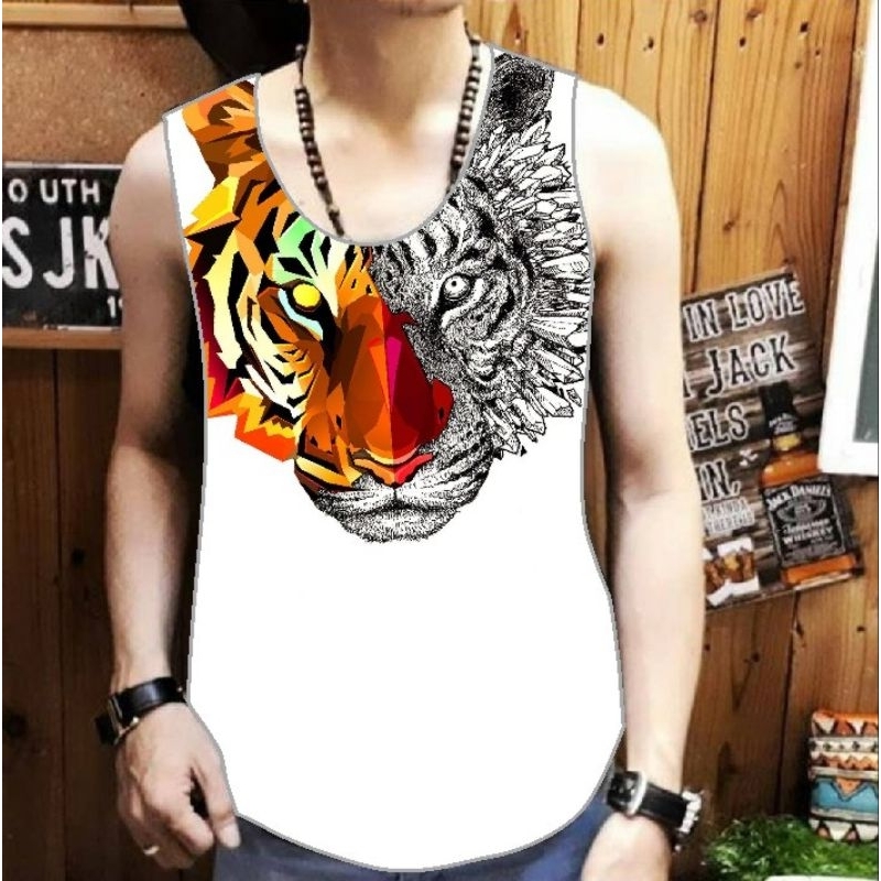 SINGLET DISTRO/SINGLET T-SHRIT/SINGLET MURAH FIT L-XL