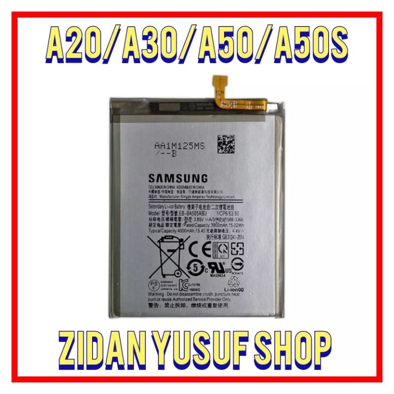 BATTERY BATRE BATRAI SAMSUNG A20 / A30 / A50 / A50S BATERAI BATT ORIGINAL