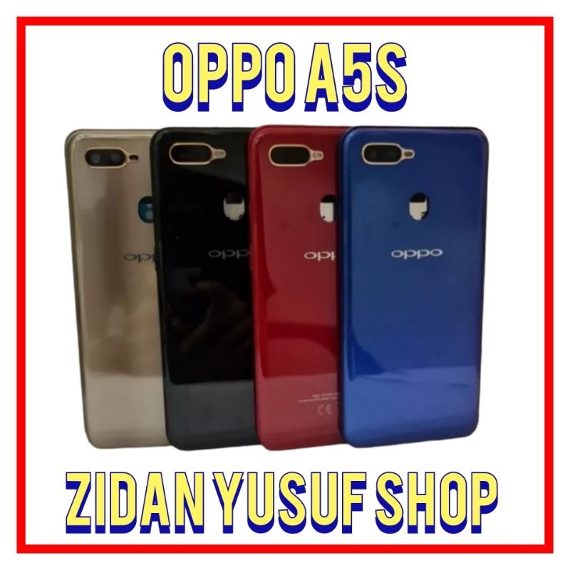 BEZZEL+BACKDOOR BACK COVER KESING CASING HOUSING OPPO A5S TUTUP BELAKANG ORIGINAL