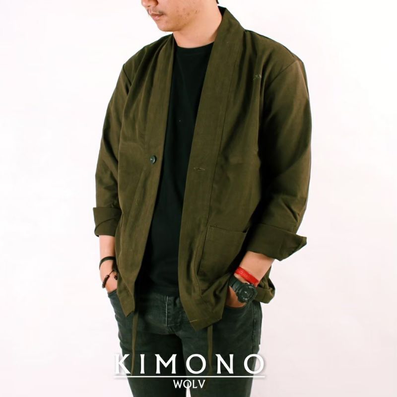 JACKET KIMONO POLOS BASIC WOLVPACK WORLDWIDE