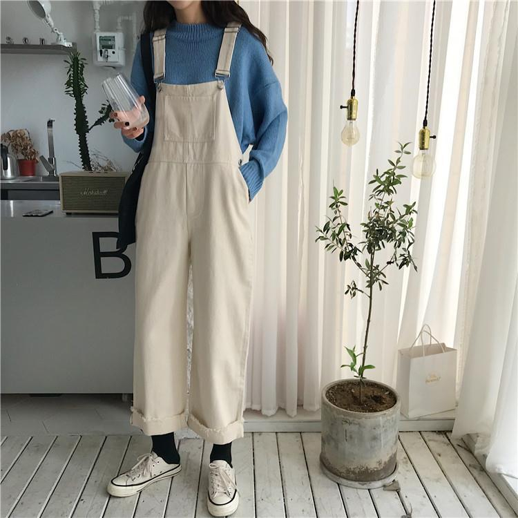 umpsuit Overall Vintage Pria Dan Wanita Celana Kodok