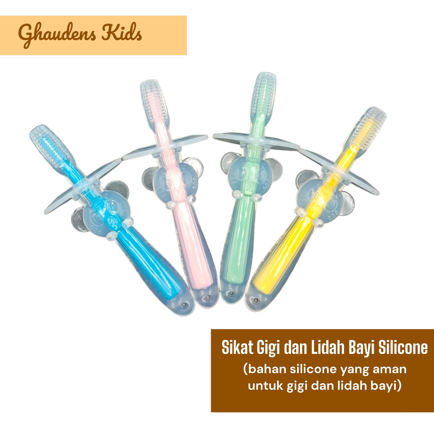 Sikat Gigi Bayi/Lidah Bayi Silicone