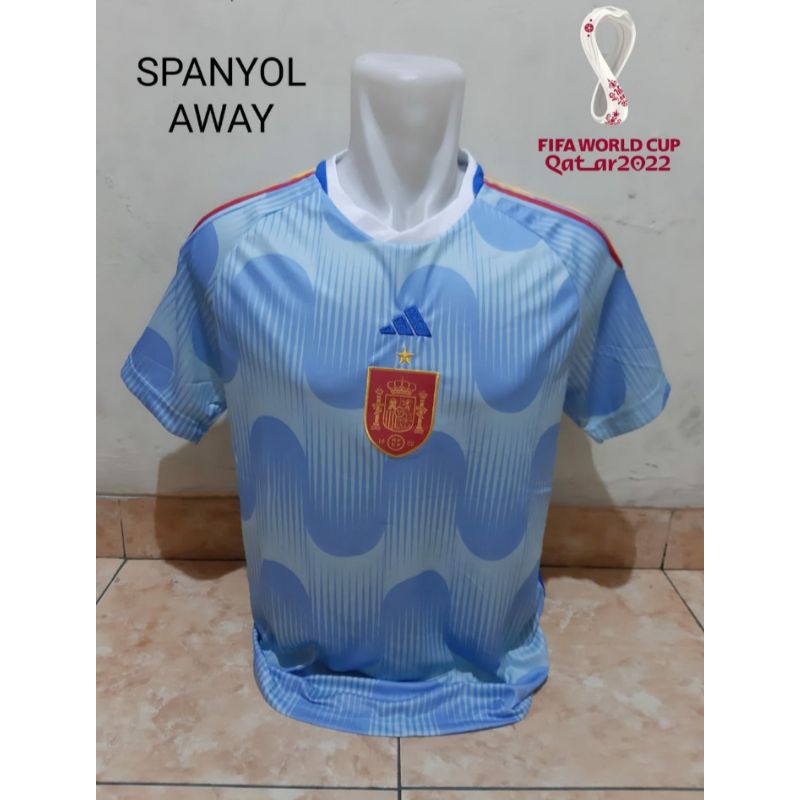 Jersey Spanyol Away 2022/2022 size XL