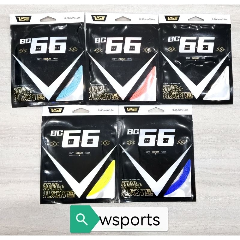 Senar Badminton VS VSE BG66 BG 66 Original