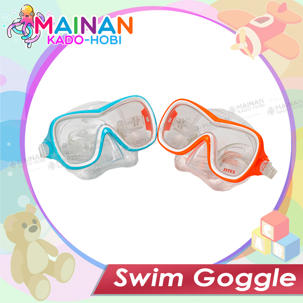 KACA MATA RENANG ANAK SNORKLING ANTI KABUT SWIMMING GOGGLES POLOS