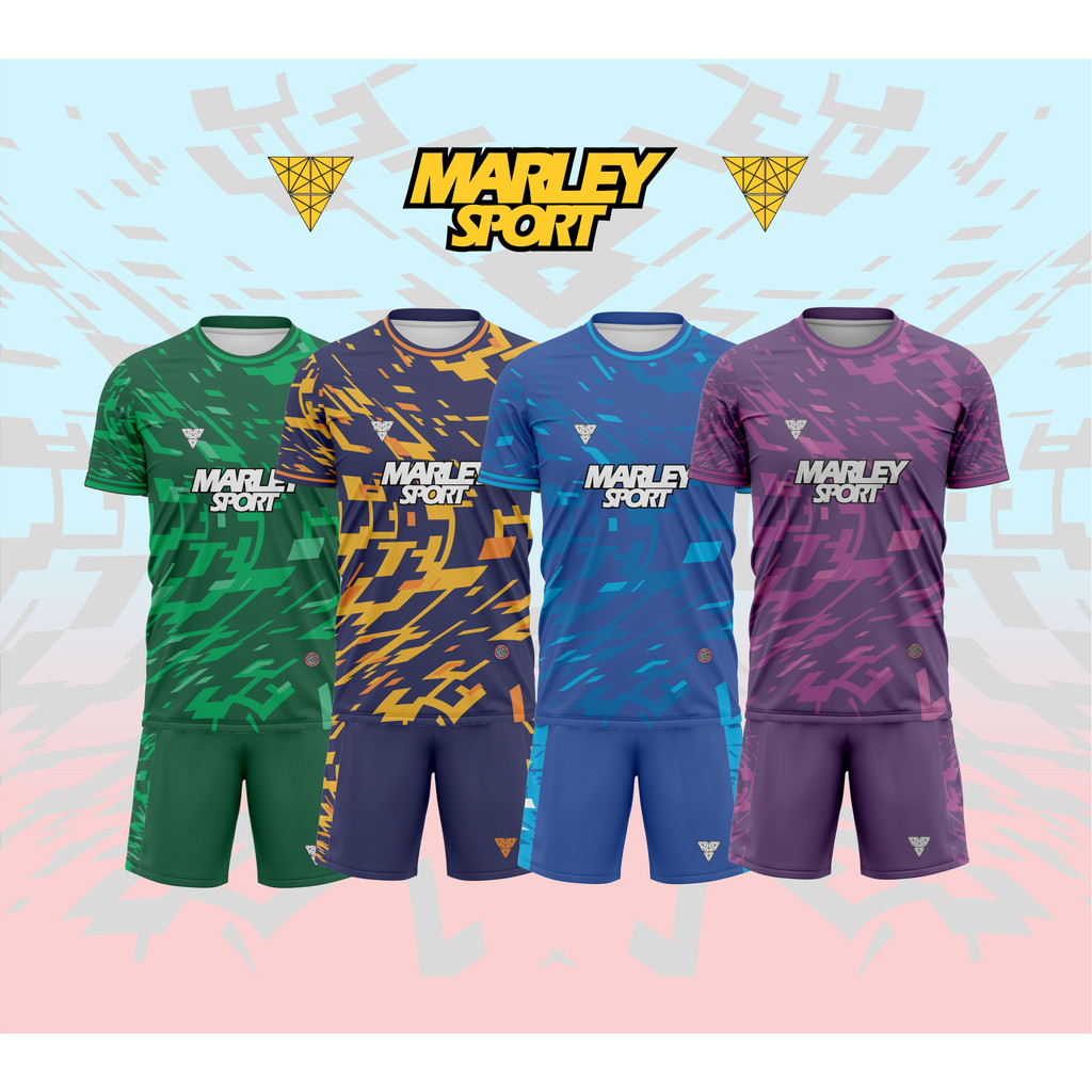 Baju Futsal Costum Printing Jersey Bola Full Printing Gratis Nama dan Angka Baju Bola Costum Printin