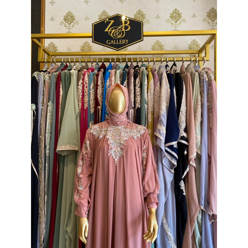 READY STOCK SYAFEERA GAMIS FREE MANSET