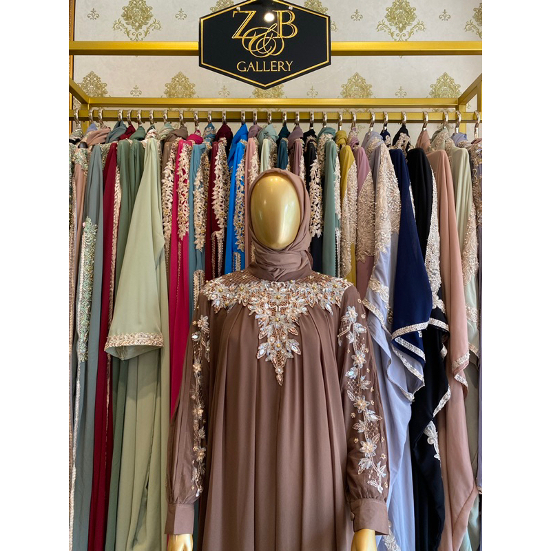 READY STOCK SYAFEERA GAMIS FREE MANSET