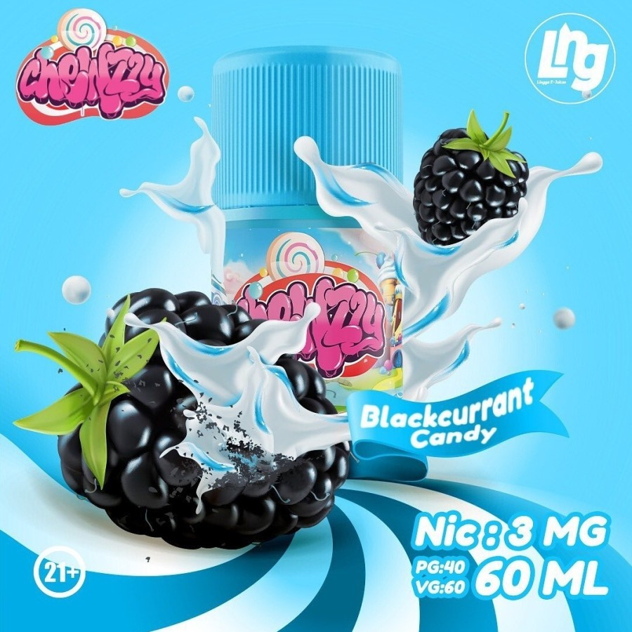 LIQUID CHEWZZY BLACKCURRANT CANDY - CHEWZY CANDY BLACKCURRANT - 60ML