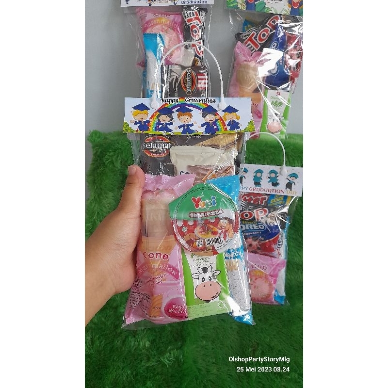 

[MEDIUM] Tas Snack Wisuda / Perpisahan / Graduation