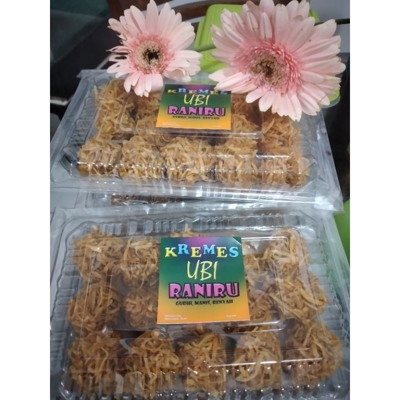 

Kremes Ubi/grubi/Carang Mas/Walangan gula jawa isi 15 pcs