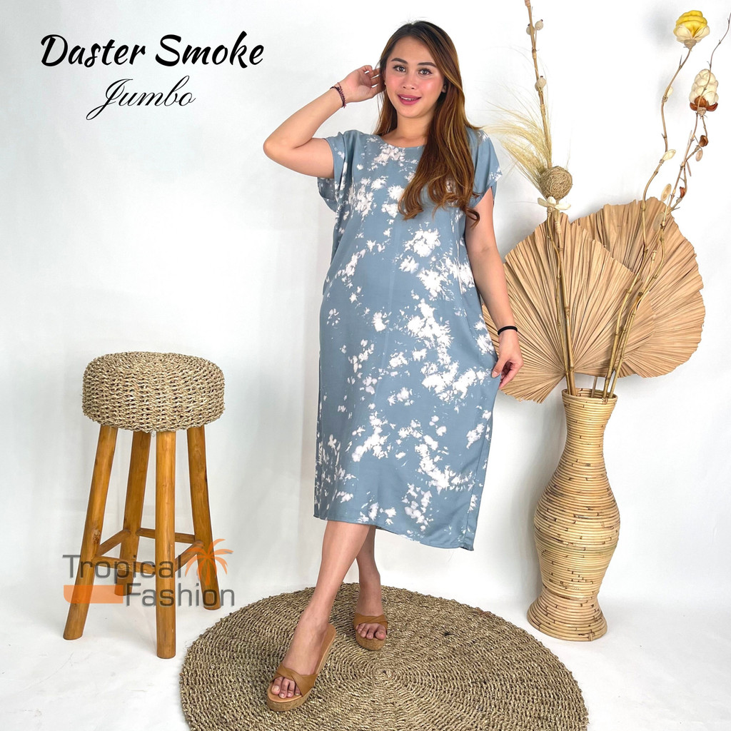 Daster Bali Smoke Jumbo Bahan Rayon Premium Untuk Remaja Termurah Dan Kekinian