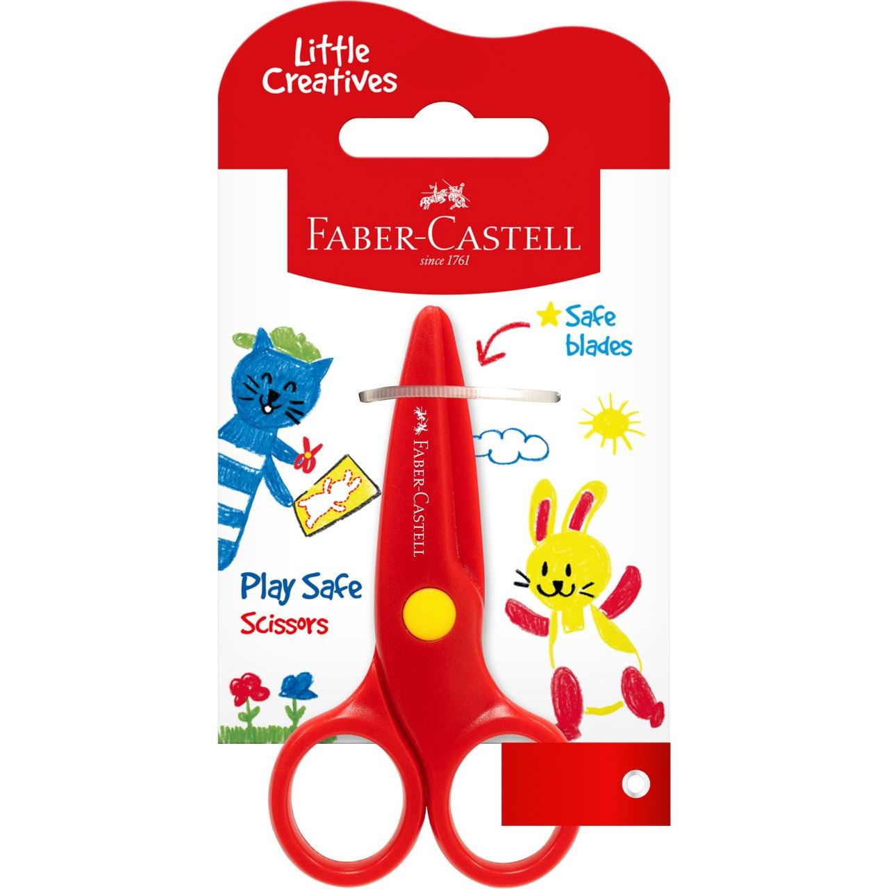 

Faber-Castell Play Safe Scissors Gunting Aman untuk Anak Terbuat Dari Plastik