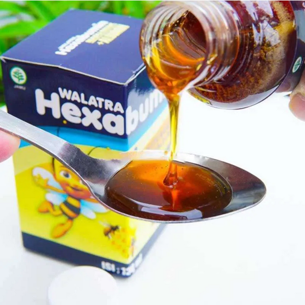 Madu Anak Pintar dan Napsu Makan Hexabumin Plus Albumin Isi 130 Ml Bpom